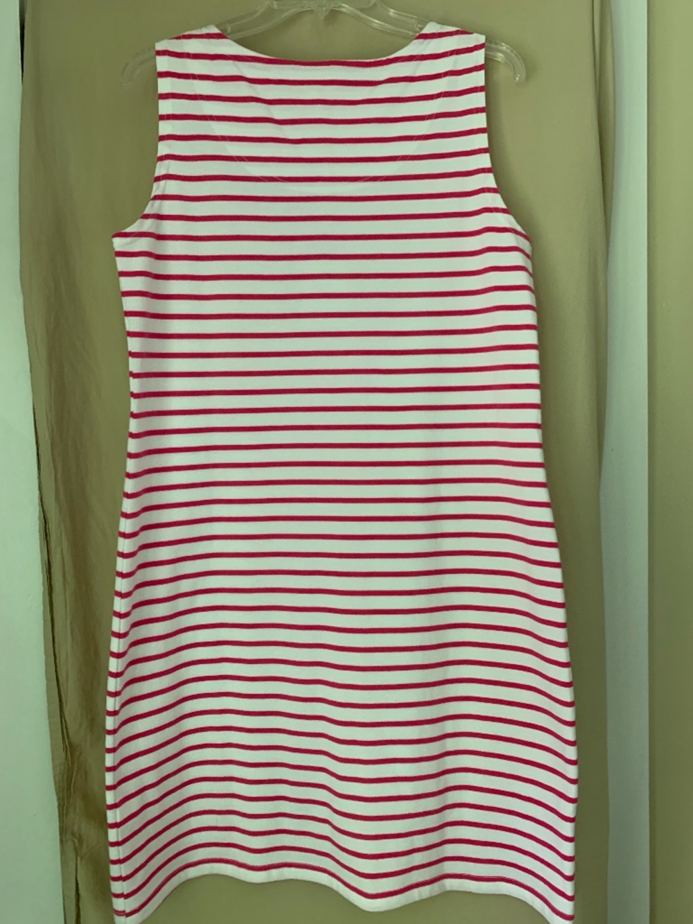 Joules bright pink 'Riva Striped Sleeveless Dress' - Picture 4 of 6